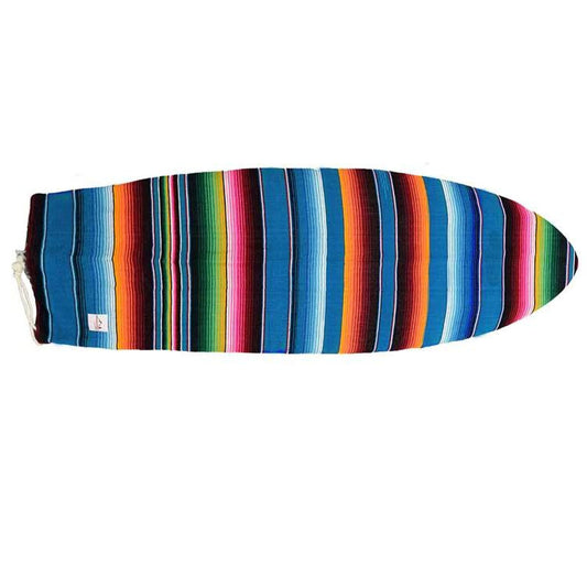 West Path horizontal view of blue spectrum board bag