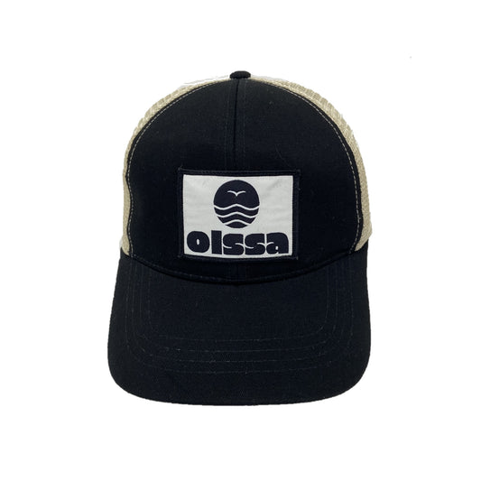 Black front and oyster mesh back